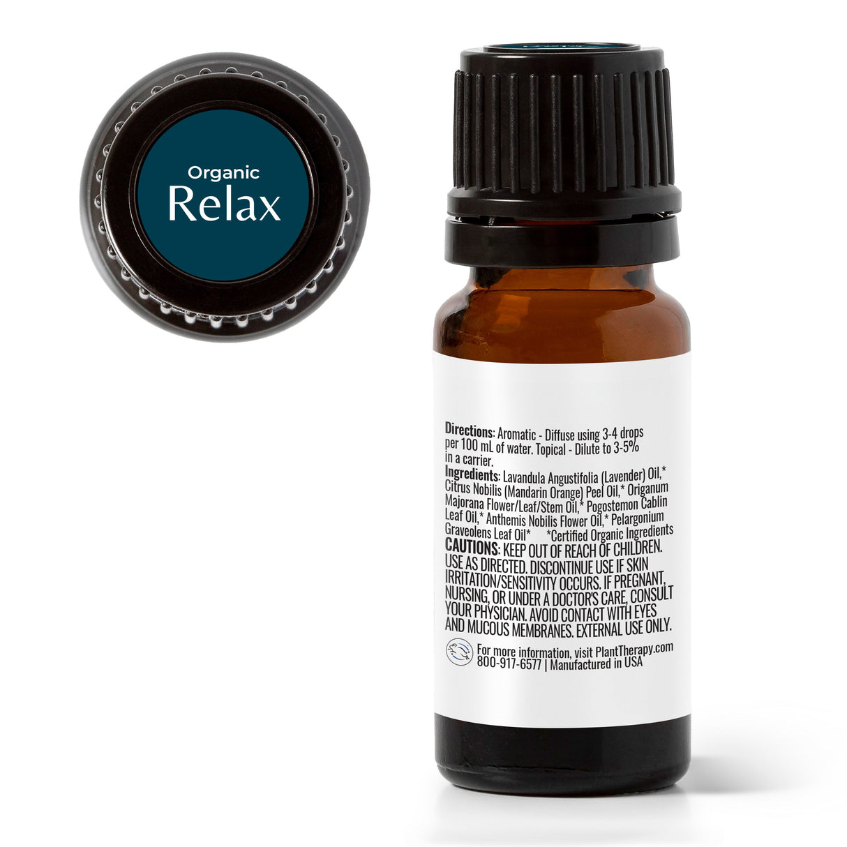 Organic Relax Essential Oil Blend from Plant Therapy