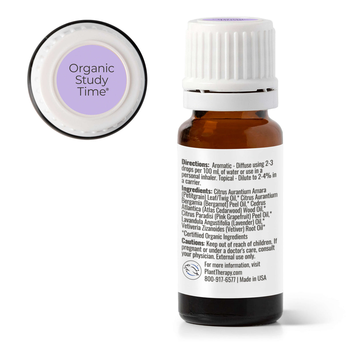 Organic Study Time KidSafe Essential Oil from Plant Therapy