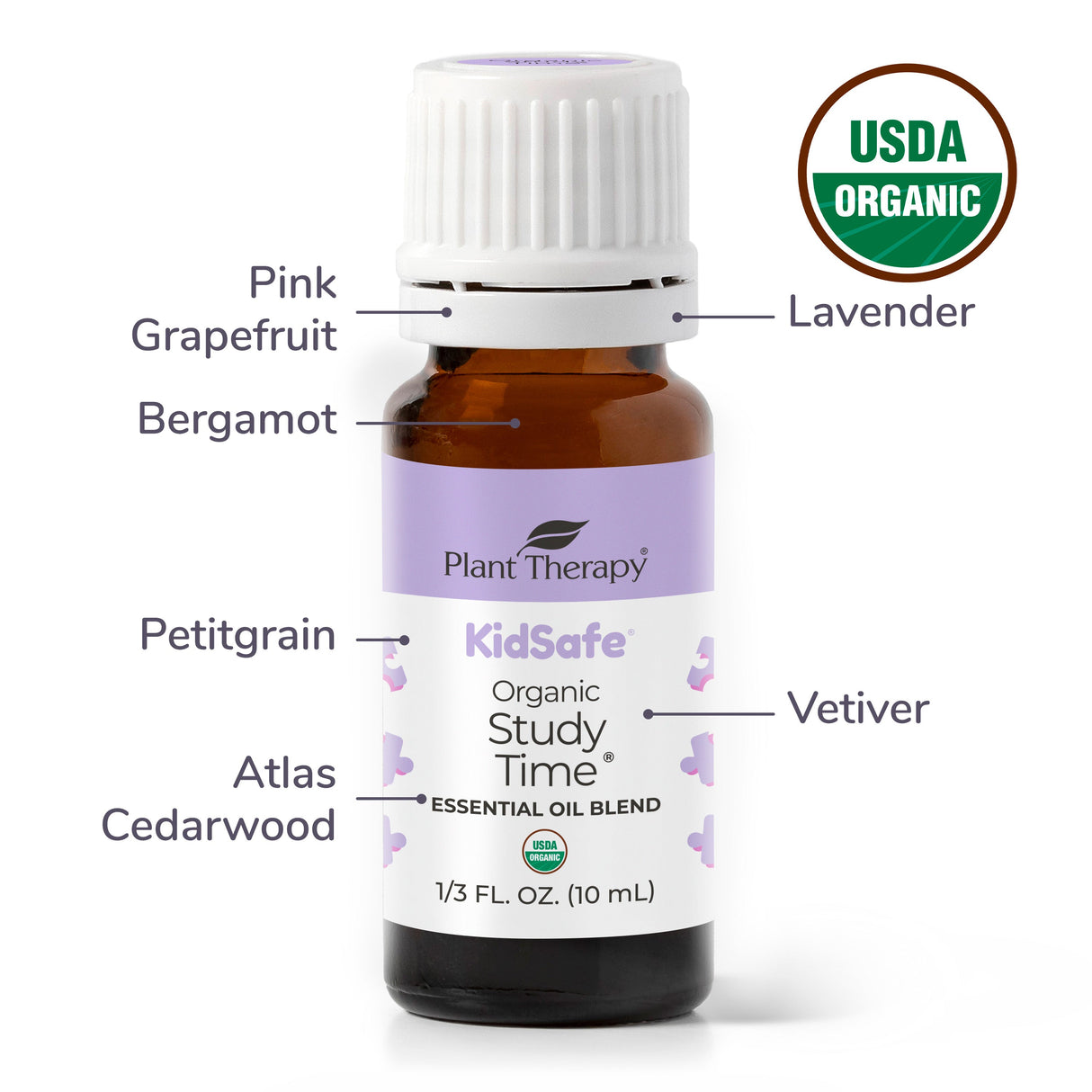 Organic Study Time KidSafe Essential Oil from Plant Therapy