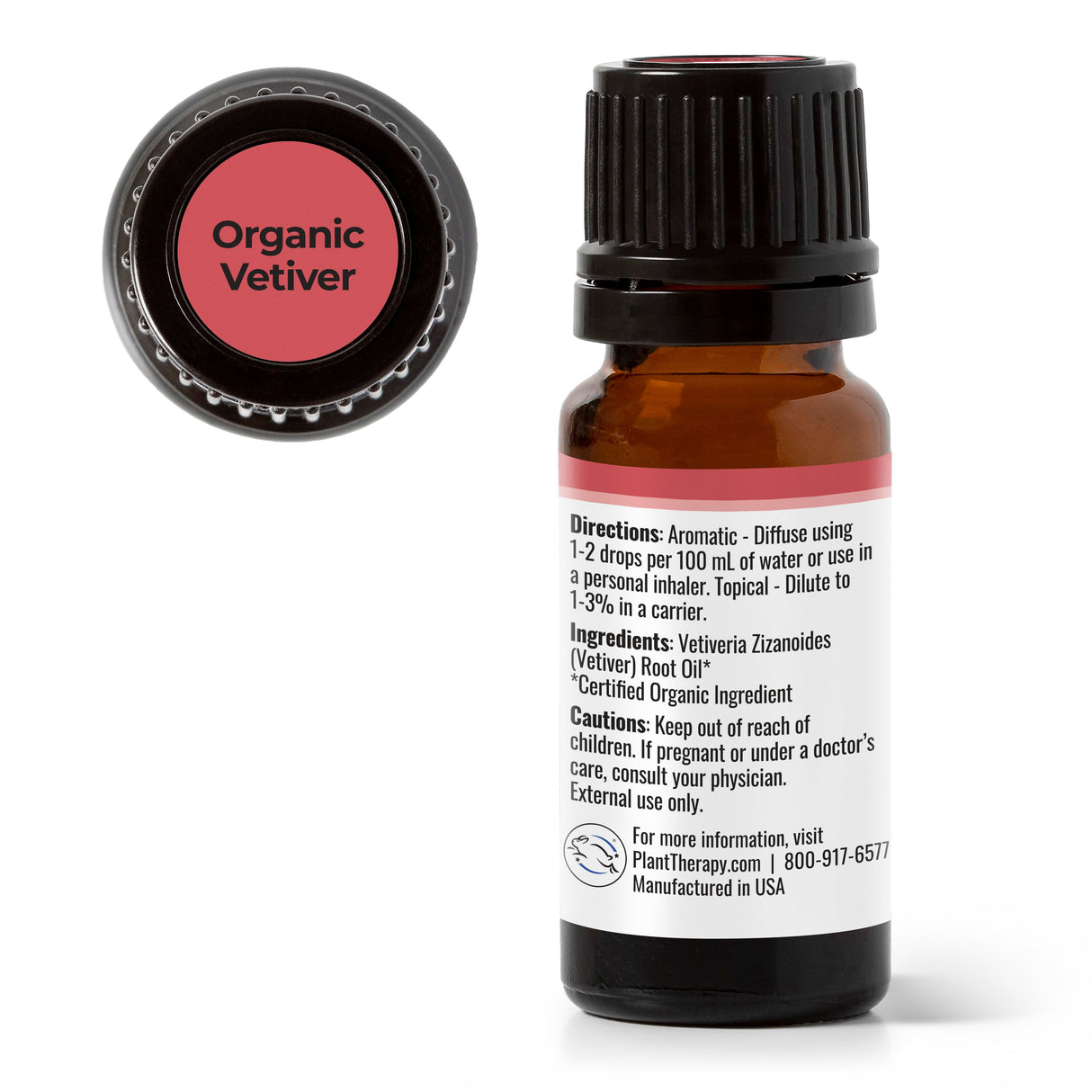 Organic Vetiver Essential Oil from Plant Therapy