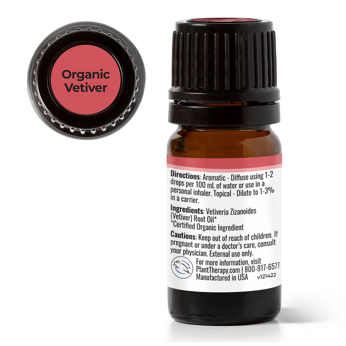 Organic Vetiver Essential Oil from Plant Therapy