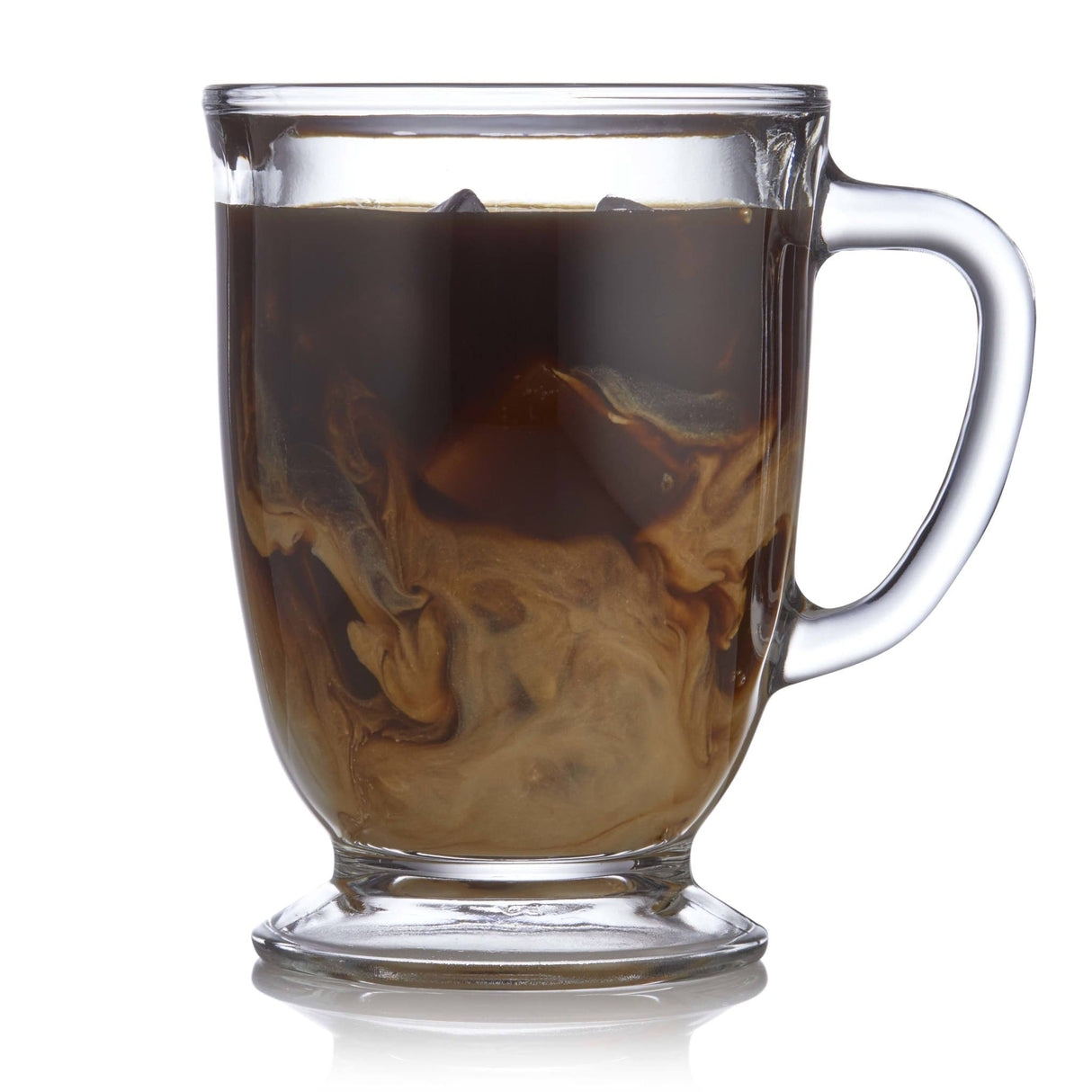Libbey Kona Glass Coffee Mugs, 16-ounce, Set of 6 from Libbey