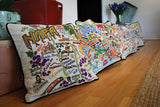 Ottawa Hand-Embroidered Pillow from Quirks!