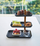 Three-Tier Accessory Tray - Steel from Yamazaki Home