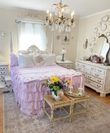 Allison Ruffle Skirt Bedspread Set from LushDecor