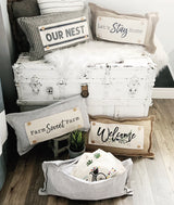 BRING BACK MY PANEL:  Neutral FARM SWEET FARM From PillowPanels
