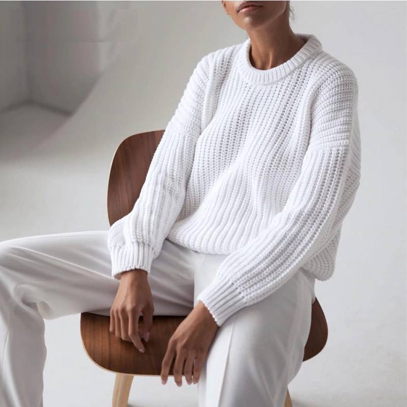 Loose Oversized Knit Sweater From Kawaii Stop