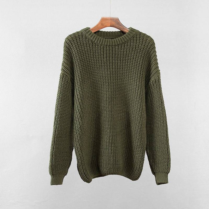 Loose Oversized Knit Sweater From Kawaii Stop