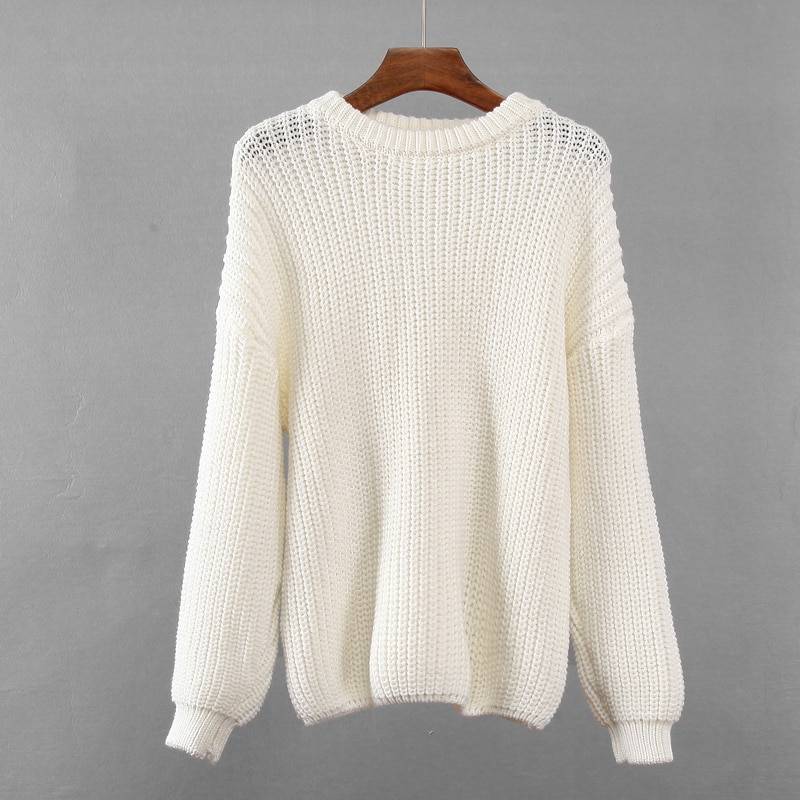 Loose Oversized Knit Sweater From Kawaii Stop