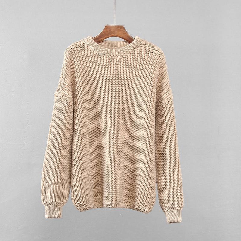 Loose Oversized Knit Sweater From Kawaii Stop