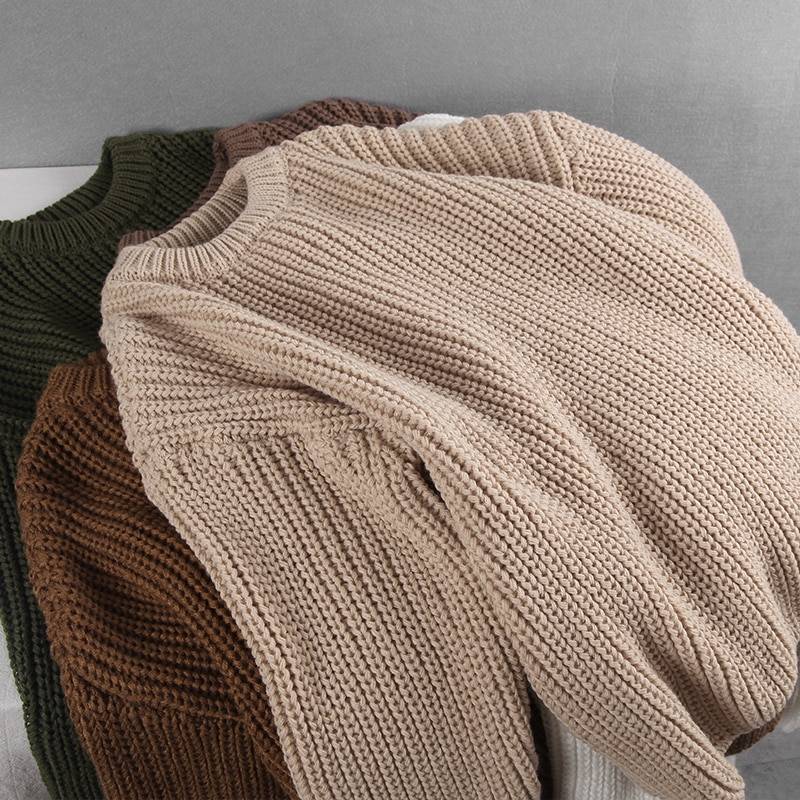Loose Oversized Knit Sweater From Kawaii Stop