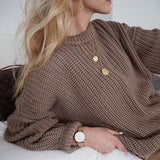 Loose Oversized Knit Sweater From Kawaii Stop