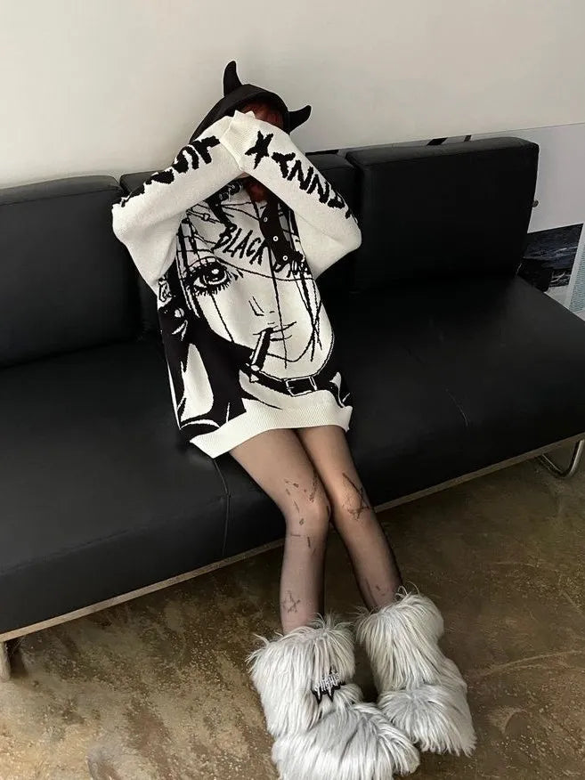 Oversized Misa Sweatshirt From Kawaii Stop