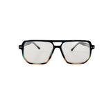 Oversized Square Aviator Blue Light Glasses from Pretty Simple