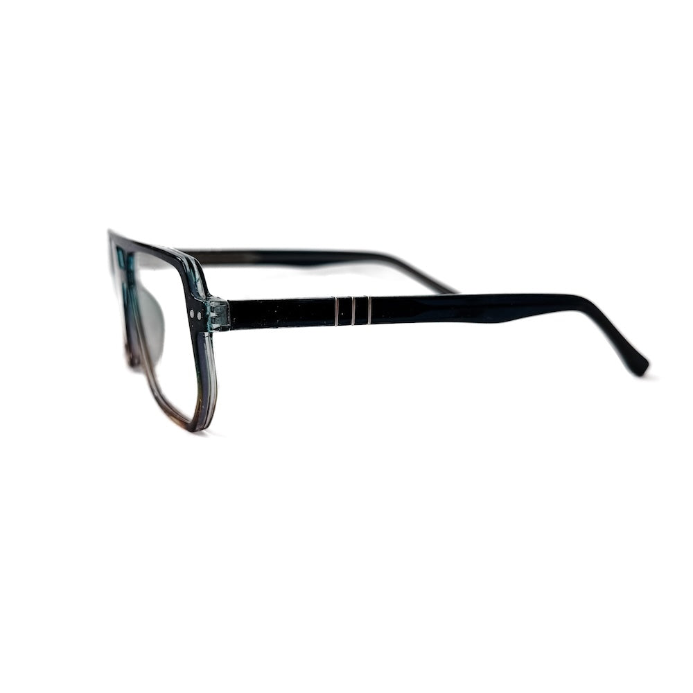 Oversized Square Aviator Blue Light Glasses from Pretty Simple