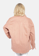 Oversized Long Sleeve Shacket from London Rag International