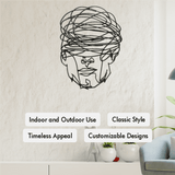 Overthinking Man Metal Wall Decor from VITAHOME DESIGN LLC