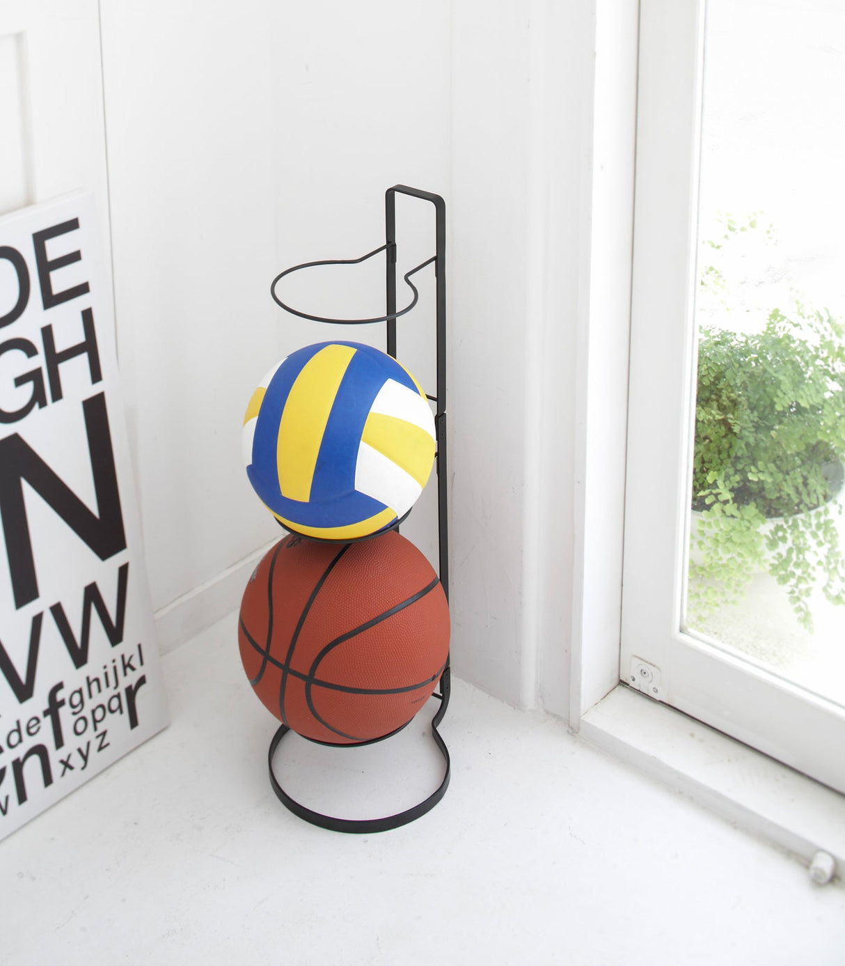 Sports Ball Stand - Steel from Yamazaki Home