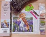 Owlet CS278 5.9 x 7.9 inches Crafting Spark Diamond Painting Kit from Wizardi