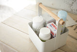 Storage Caddy - 2 Sizes - Steel + Wood from Yamazaki Home