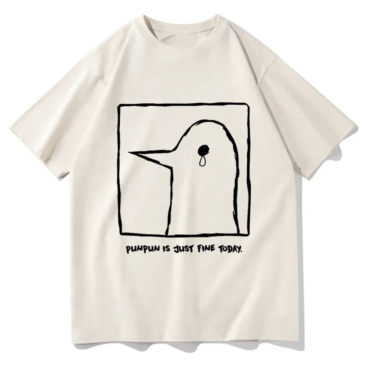 Oyasumi Punpun T-shirt - Punpun Is Just Fine Today From Kawaii Stop