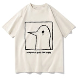 Oyasumi Punpun T-shirt - Punpun Is Just Fine Today From Kawaii Stop