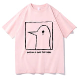 Oyasumi Punpun T-shirt - Punpun Is Just Fine Today From Kawaii Stop