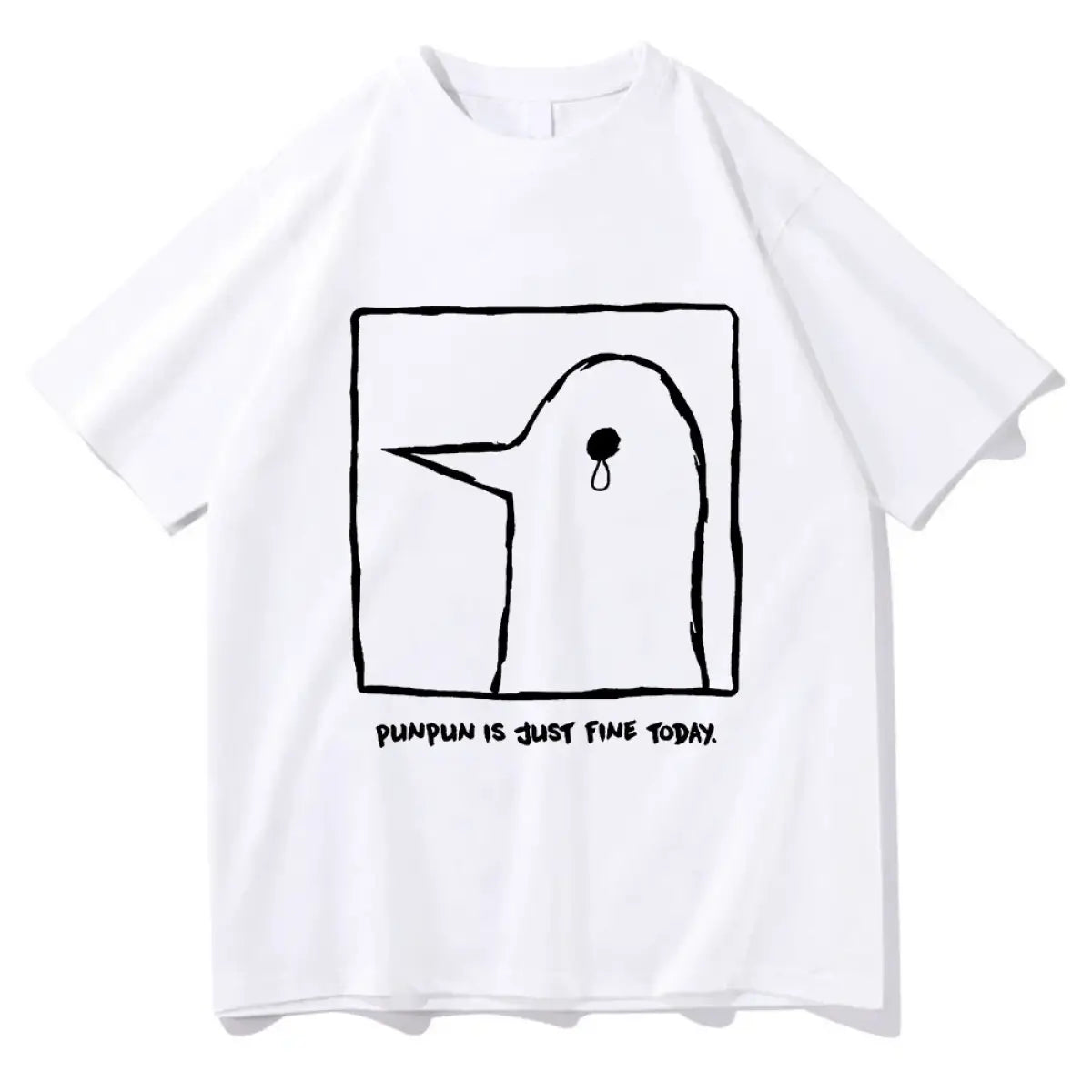 Oyasumi Punpun T-shirt - Punpun Is Just Fine Today From Kawaii Stop