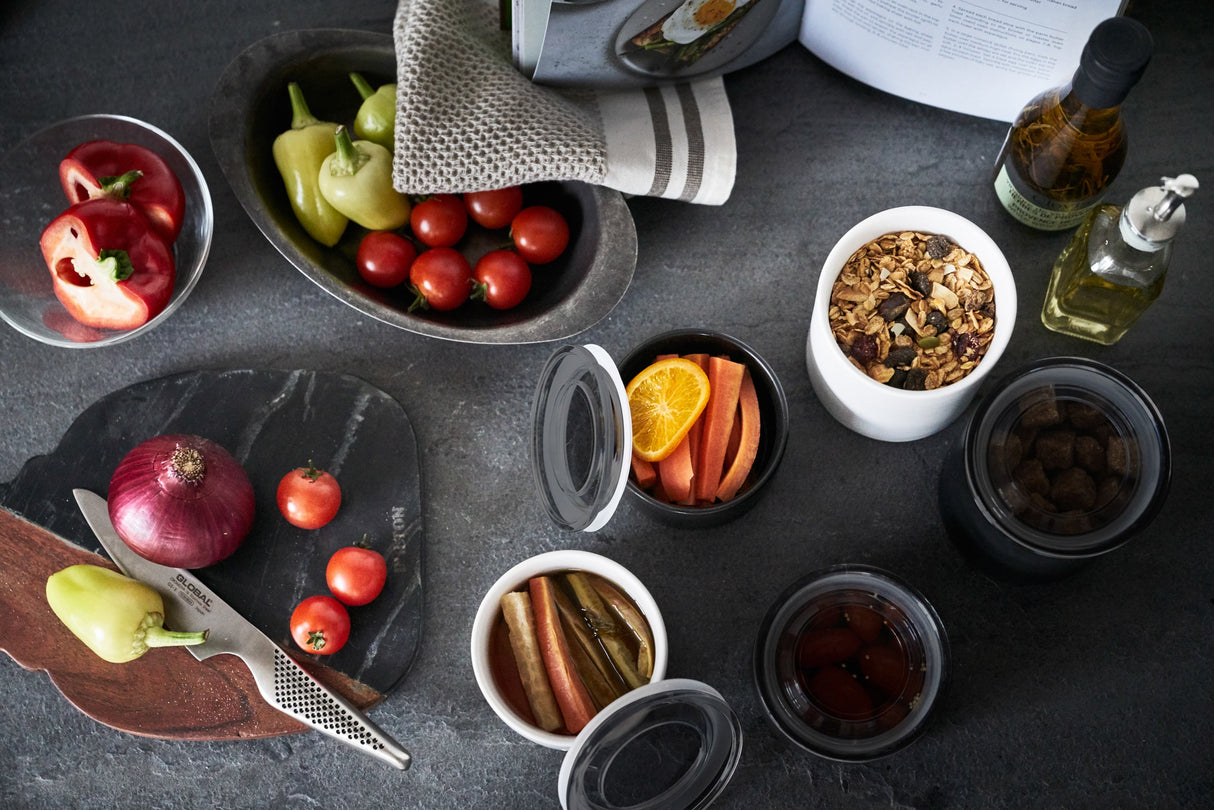 Ceramic Canister - Two Sizes from Yamazaki Home