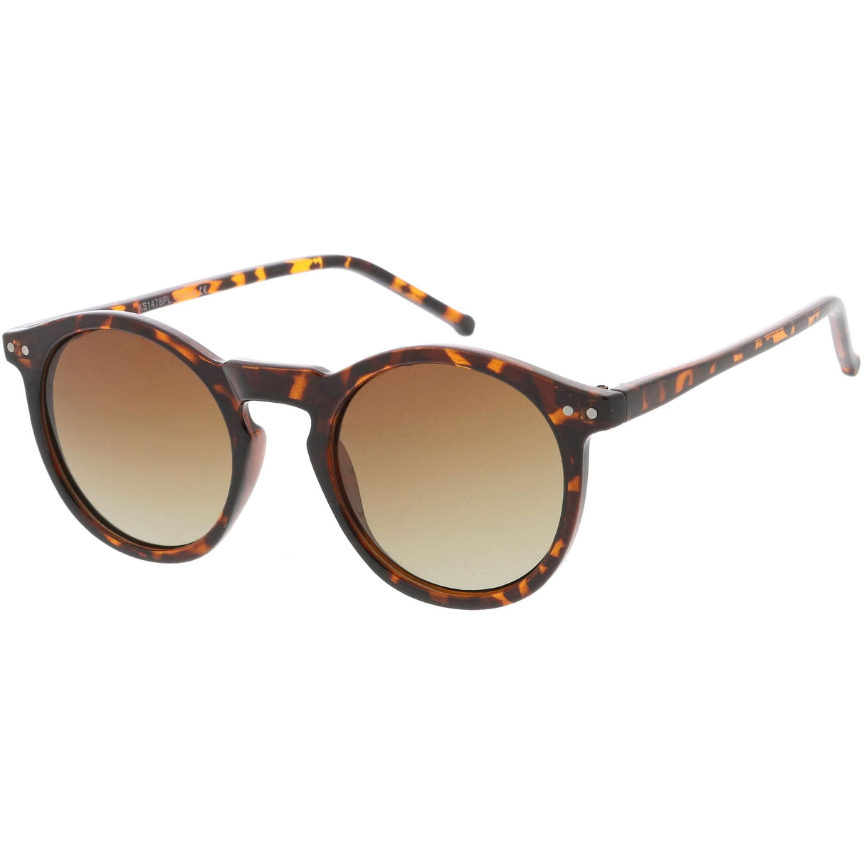 P3 Dapper 1920's Vintage Inspired Round Sunglasses 8637 from zeroUV