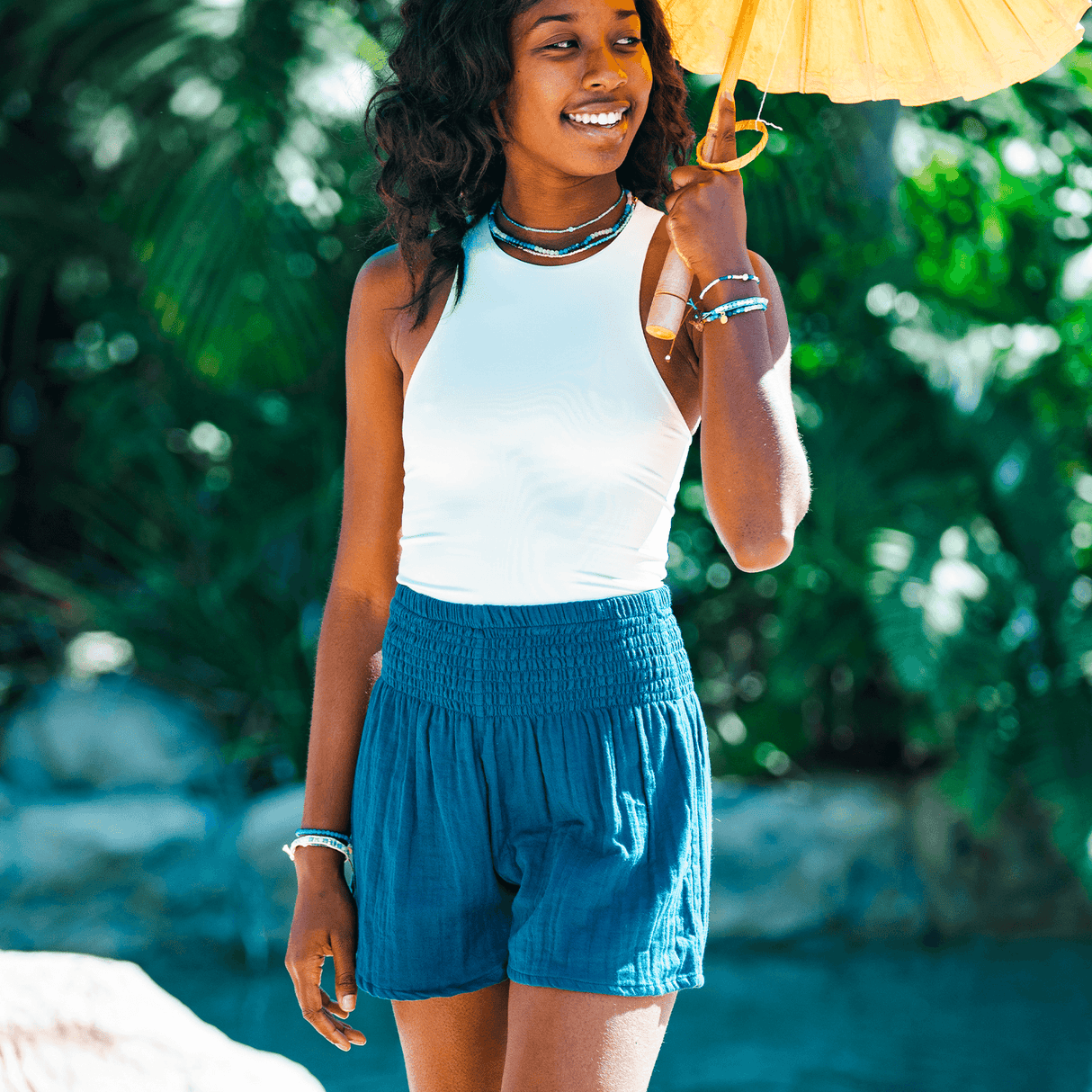 Pacific Cotton Shorts From LotusAndLuna