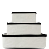 Cotton Packing Cubes, 3-pack Cream From Bag-all