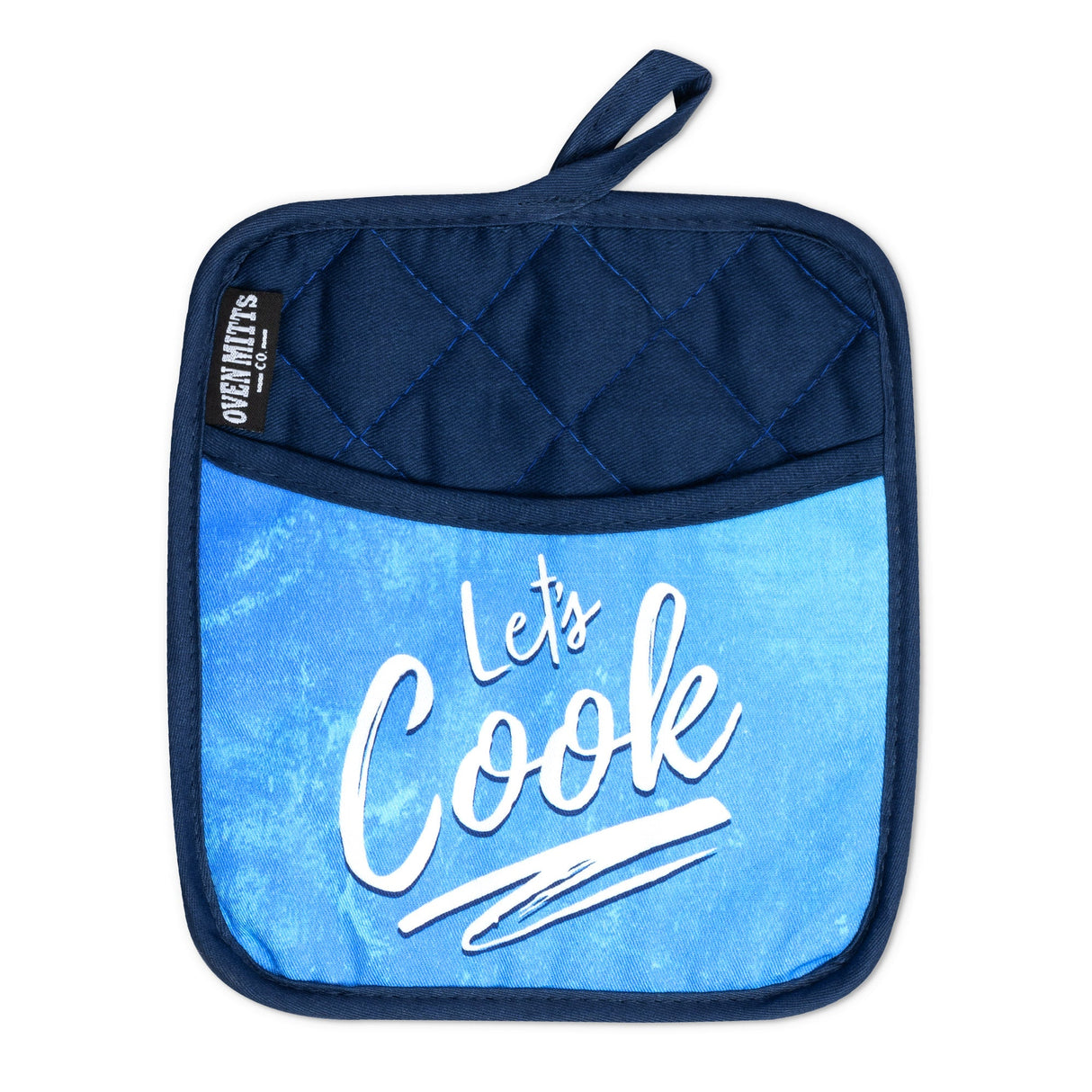Let's Cook Oven Mitts And Potholder Set From Zapps Clothing