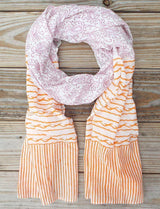 Paisley & Stripe Scarf from Passion Lilie
