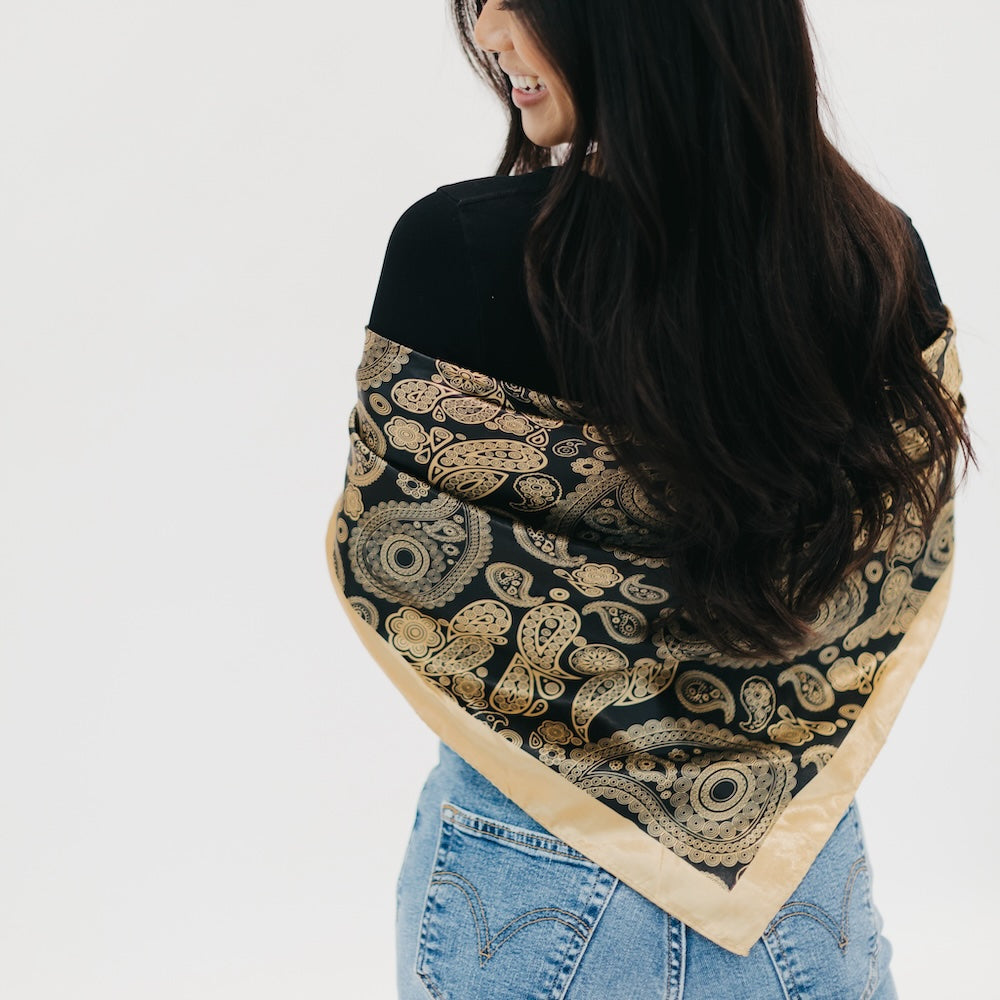 Paisley Hair Scarf from Pretty Simple