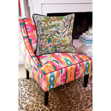 Palm Springs Hand-Embroidered Pillow from Quirks!