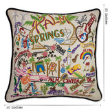 Palm Springs Hand-Embroidered Pillow from Quirks!