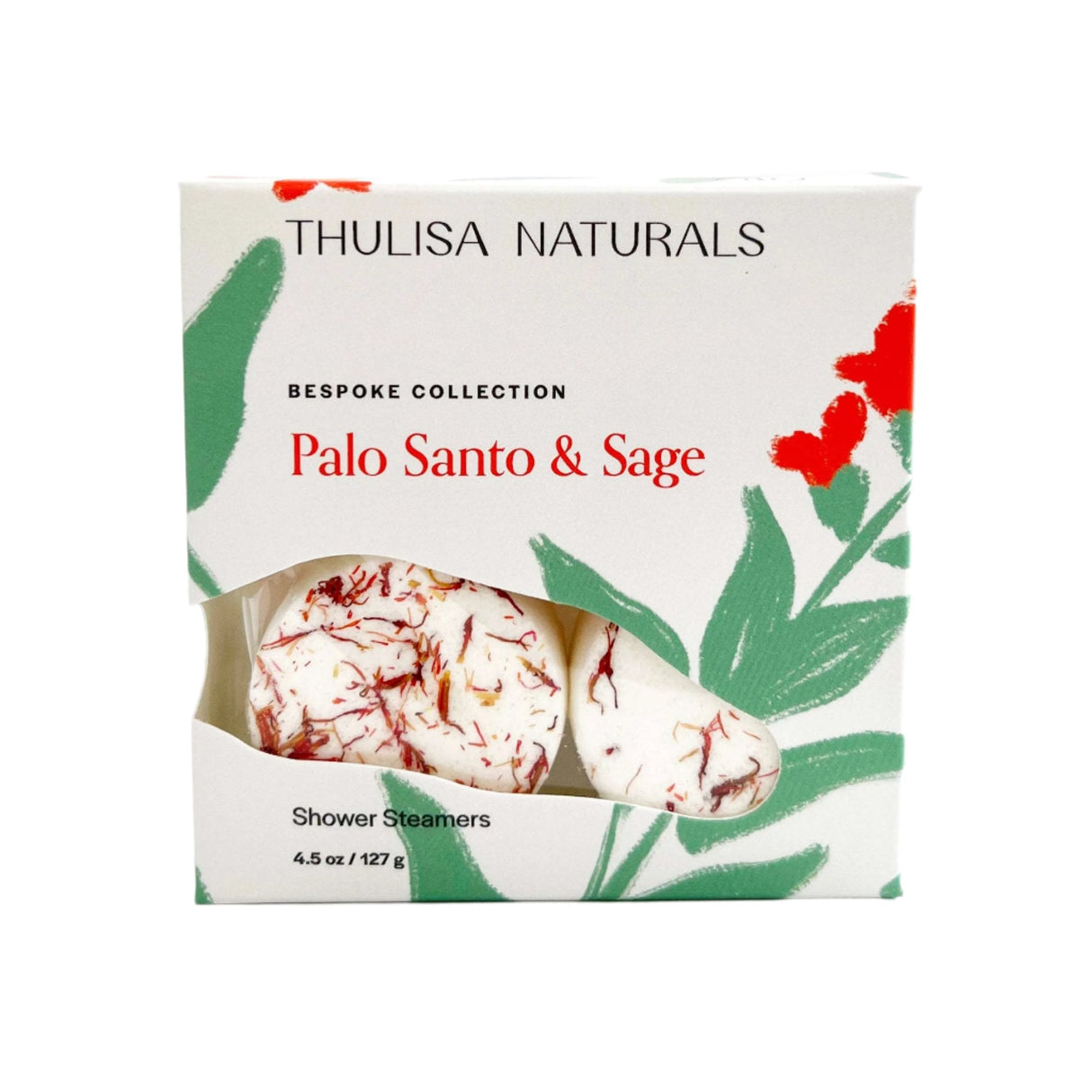 Palo Santo & Sage Shower Steamers- 4 Pack from Thulisa Naturals