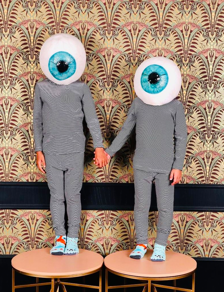 KIDS ROBOT & ALIEN NO SLIP SOCKS from Pals Socks