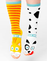 ADULT CAT & DOG SOCKS from Pals Socks