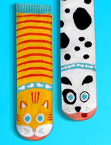 ADULT CAT & DOG SOCKS from Pals Socks