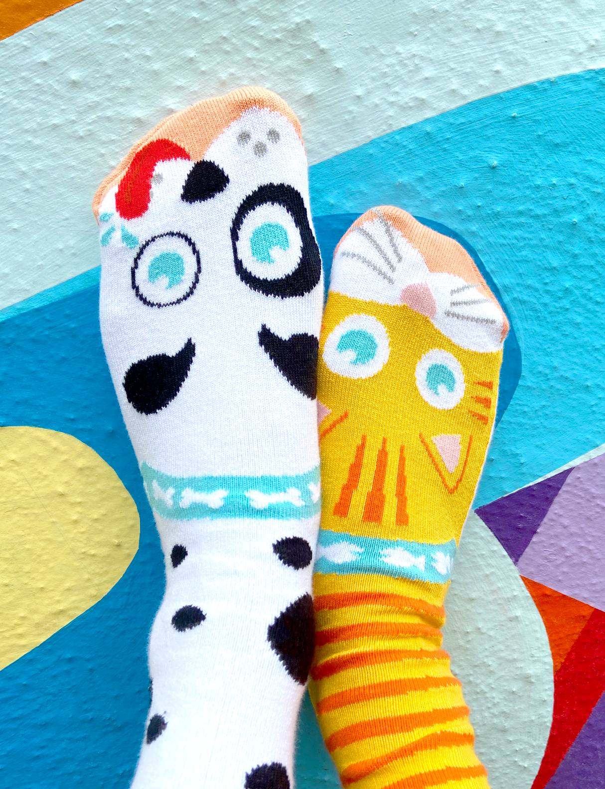 ADULT CAT & DOG SOCKS from Pals Socks