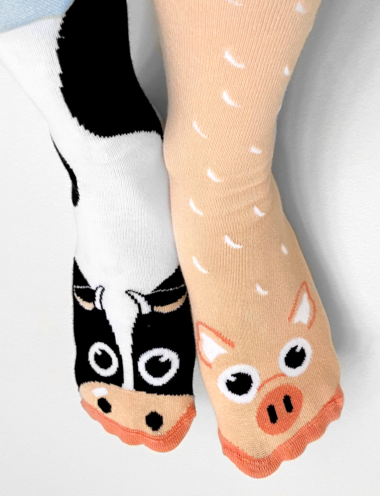 ADULT COW & PIG SOCKS from Pals Socks