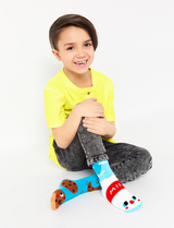KIDS MILK & COOKIES NO SLIP SOCKS from Pals Socks