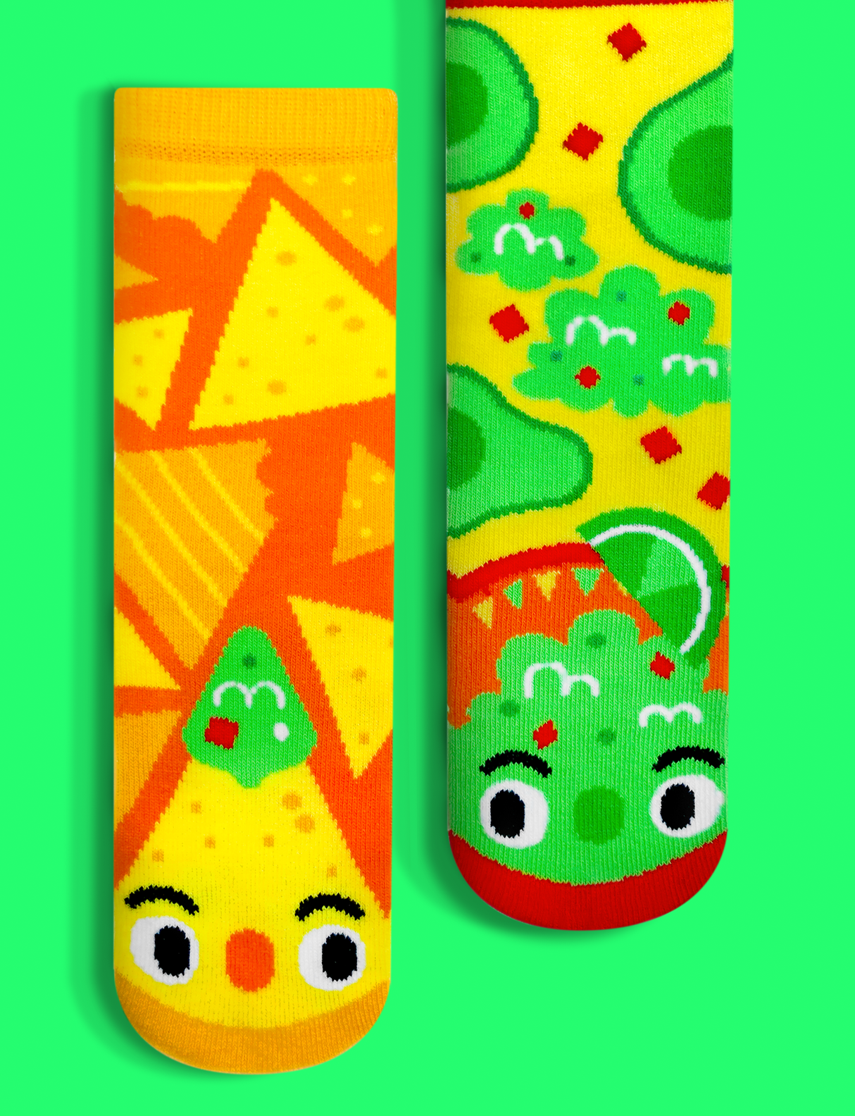 KIDS CHIPS & GUAC NO SLIP SOCKS from Pals Socks
