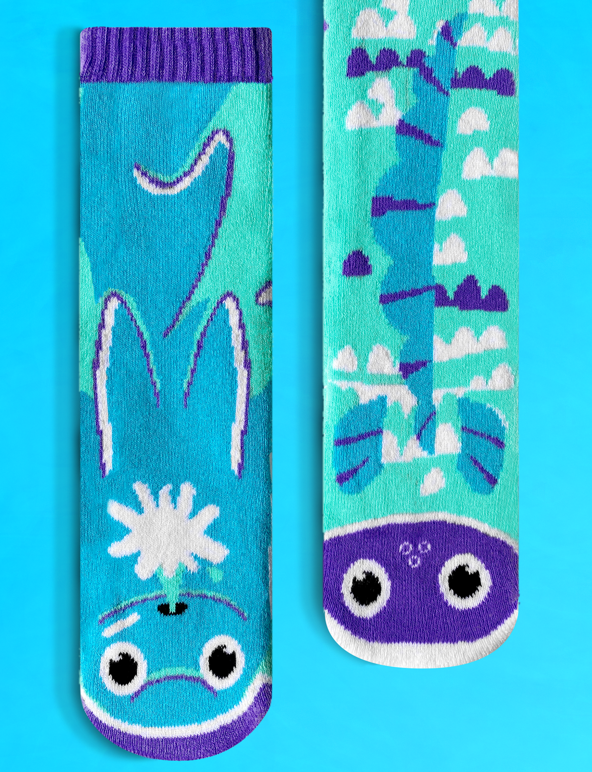 KIDS DOLPHIN & FISH NO SLIP SOCKS from Pals Socks