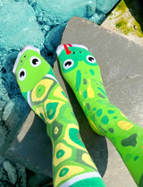 ADULT FROG & TURTLE SOCKS from Pals Socks