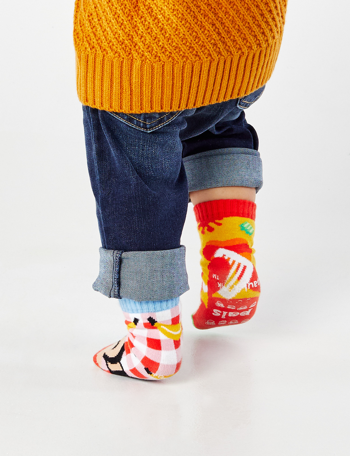 KIDS JULIUS & BOB NO SLIP SOCKS from Pals Socks