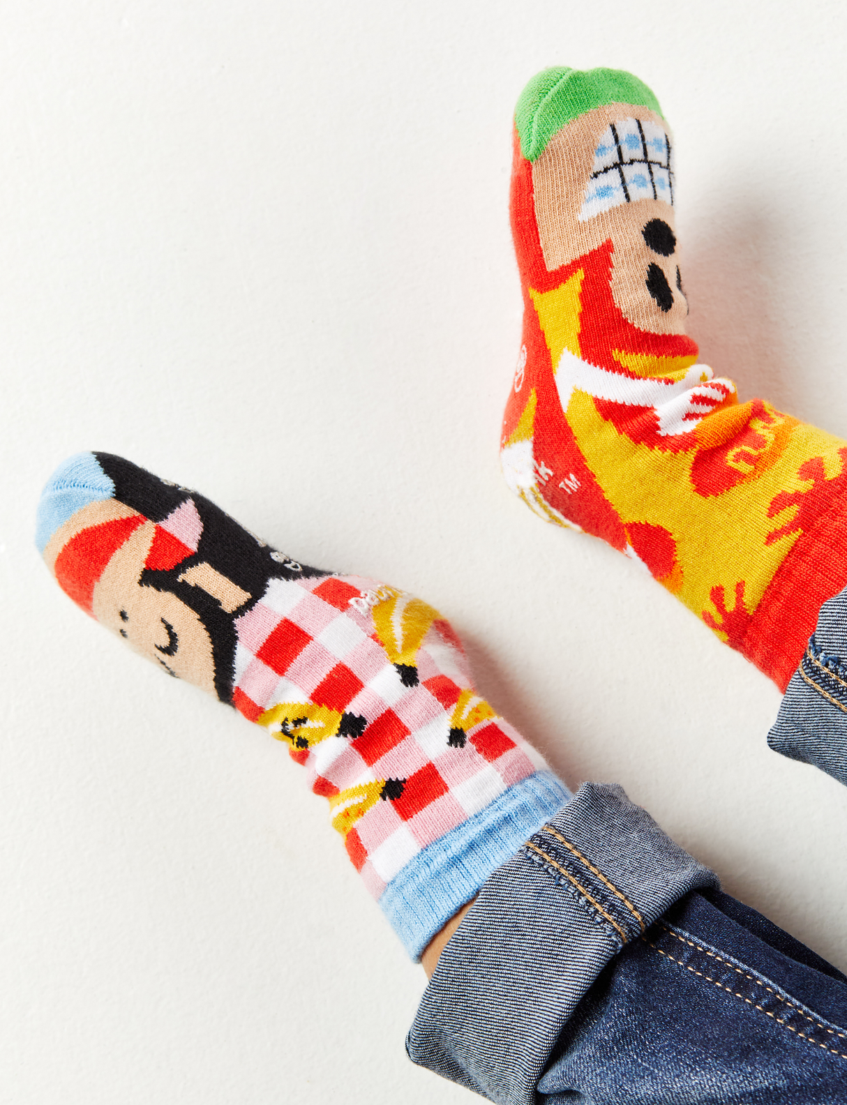 KIDS JULIUS & BOB NO SLIP SOCKS from Pals Socks