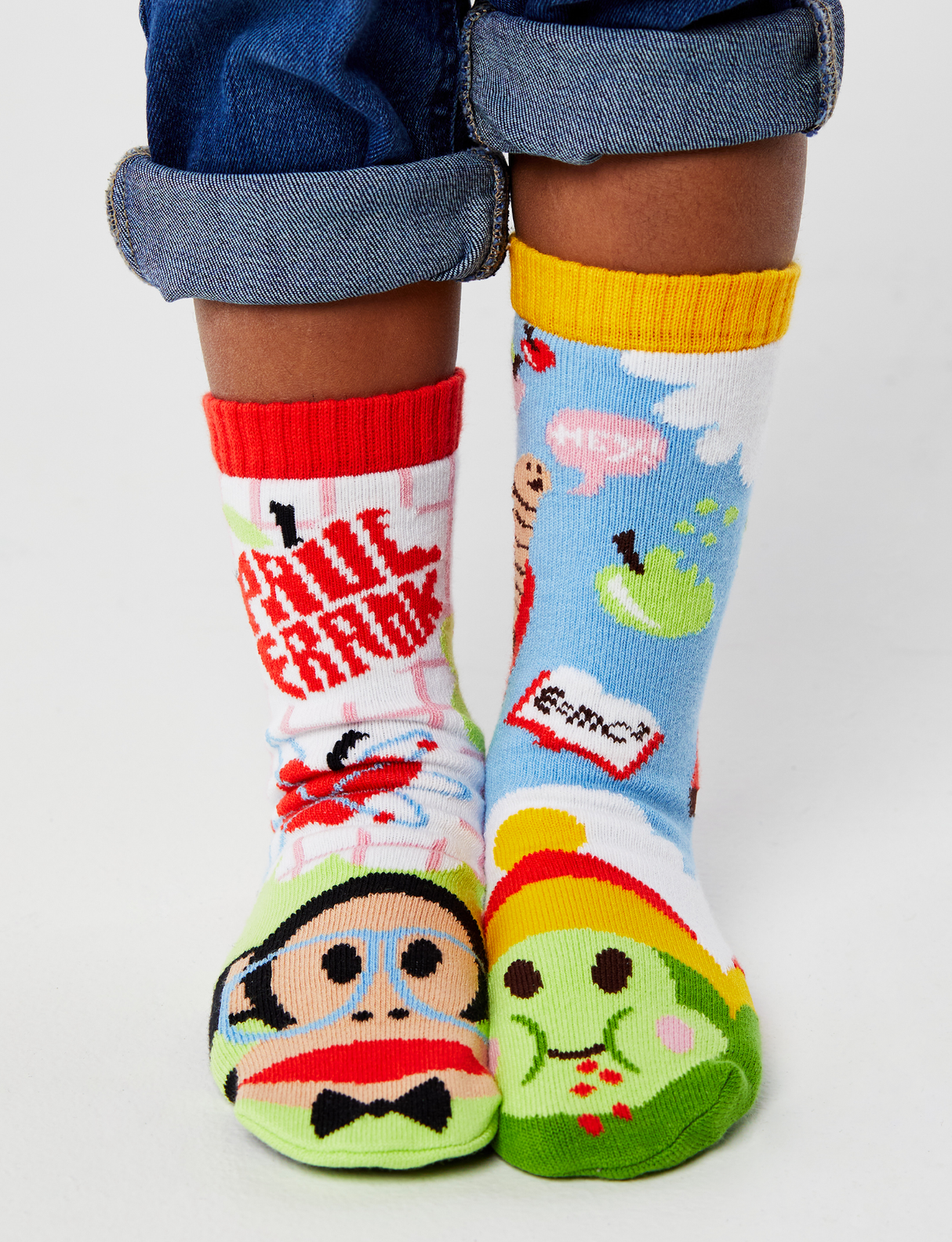 KIDS JULIUS & SAM NO SLIP SOCKS from Pals Socks